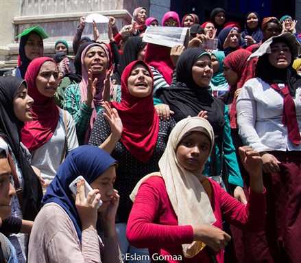 [Demonstrations of public high school students in Egypt 29 June 2016. Image by EslamGomaa, via Flickr]