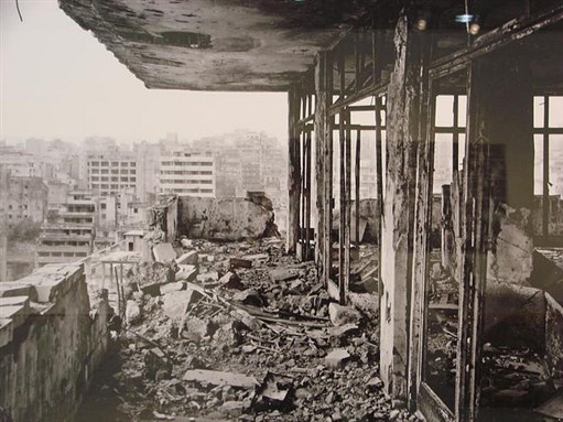 [Beirut, 1991. Image by Gabriele Basilico]
