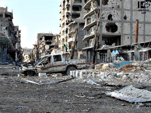 \"The Forgotten City.\" Deir Ezzor. 22 February 2013. Via Lens of a Young Silly. 