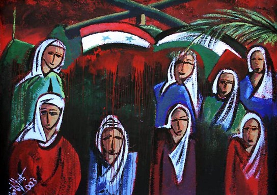 [Iraq/Palestine. Image by Helga Tawil Souri, via Flickr.]