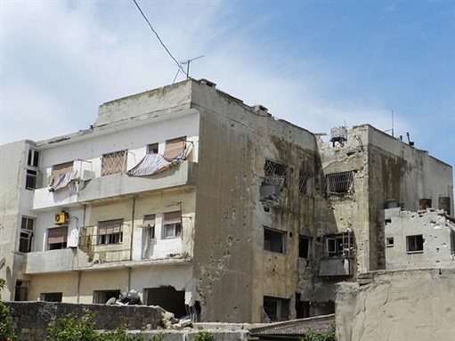 [Bab Dreeb area in Homs, Syria on 5 April 2012. Image by Bo Yaser via Wikipedia Commons]