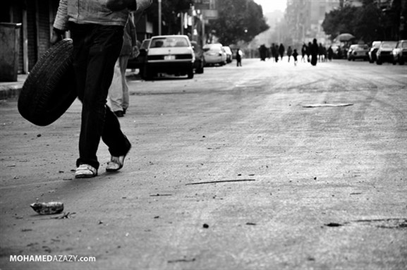 [Protests in Tahrir Square. Image originally posted to Flickr by Mohamed Azazy.]