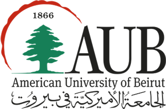 [Logo of the American University of Beirut (AUB). Image from Wikipedia Commons]