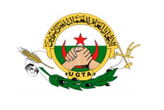 [The crest of the UGTA (The General Union of Algerian Workers)]