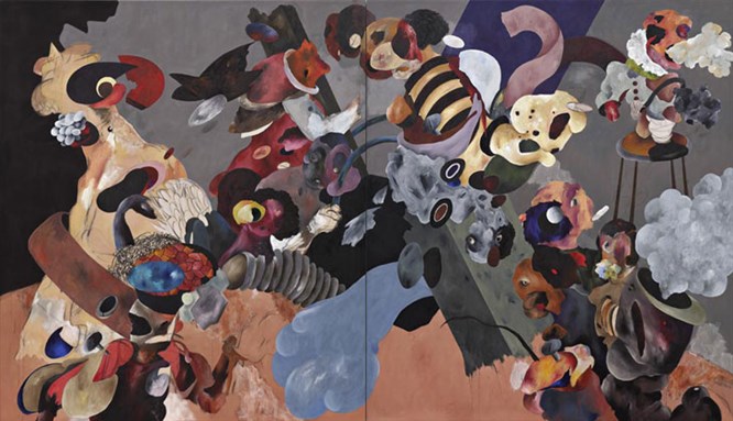 [Baghdad I by Ahmed Alsdoudani. Image from Saatchi-gallery.co.uk]