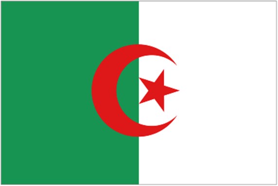 [Algerian flag. Image from printableworldflags.com]