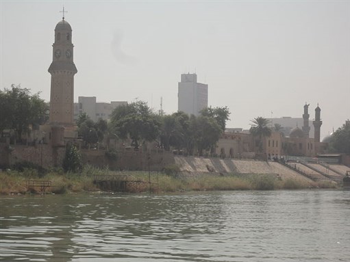 [Baghdad by Haidar Omar al-Sharifi, via Wikimedia Commons]