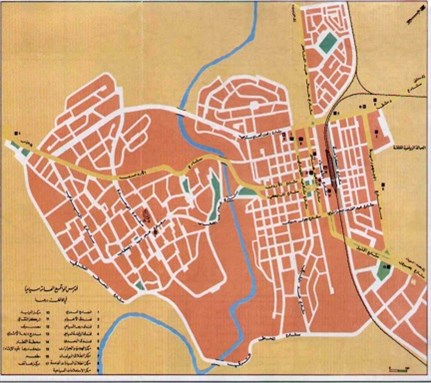 [Map of Dir`a. Image from unknown archive.]