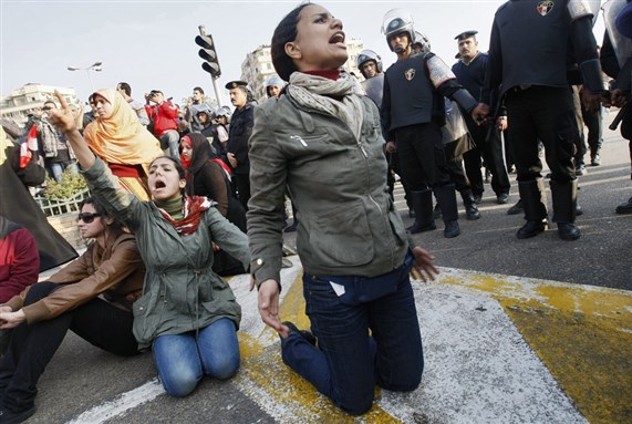 [Al-Tahrir Square,Cairo, January, 25th. Image from unknown archive]