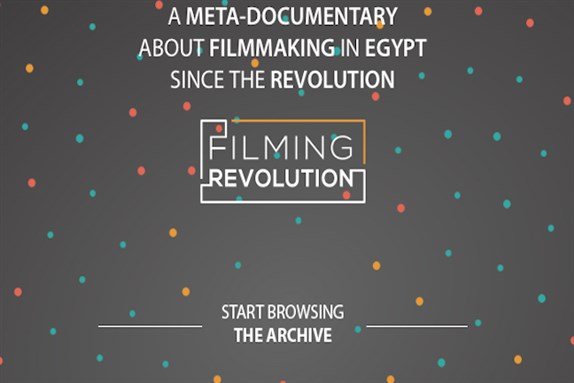 [Image from the \"Filming Revolution\" website.]