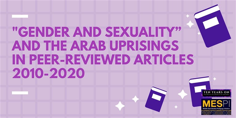 Gender and Sexuality and the Arab Uprisings in Peer-Reviewed Articles 2010-2020