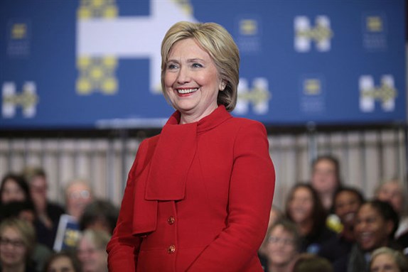 [Hillary Clinton. Image by Gage Skidmore via Flickr]
