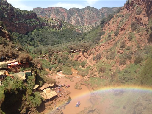 [Image by Kaylee Steck, Ouzoud Falls, Morocco]