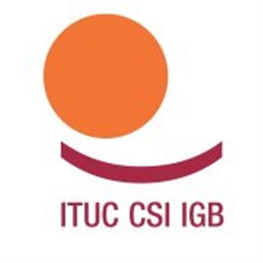 [Logo the International Trade Union Confederation. Image from ituc-csi.org]