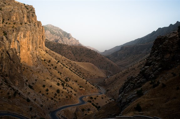[A view into the Qandil mountains, Iraqi Kurdistan. Photo by Linda Dorigo.]