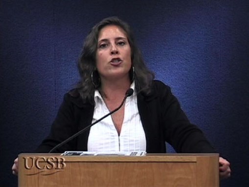 [Lisa Hajjar at UCSB.]