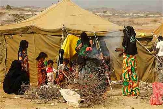 Mazrak Camp, Saada, Yemen. 12 November 2009. Photo by Hugh Macleod/IRIN.