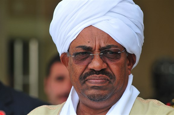 [Omar al-Bashir. Image from unknown archive.]