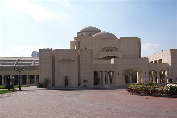 [Opera House, Cairo, Egypt. Photo by Daniel Csörföly (from Wikimedia Commons)]