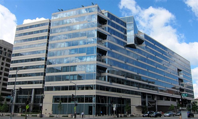 [The International Monetary Fund Building in Washington, D.C. From Wikimedia Commons.]