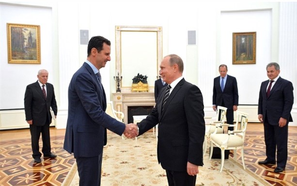 [Image of Assad and Putin meeting. Image by Flickr]