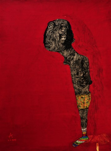 [Painting by Sabhan Adam (b. Al-Hasaka, Syria, 1972). Image from www.sabhanadam.com]
