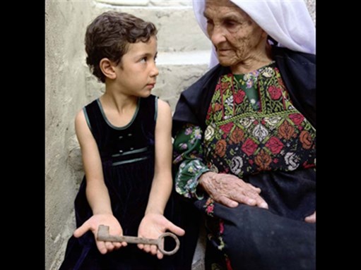 [“Yasmine and Fatima”, C-Print, 2003. By Alessandra Sanguinetti.]