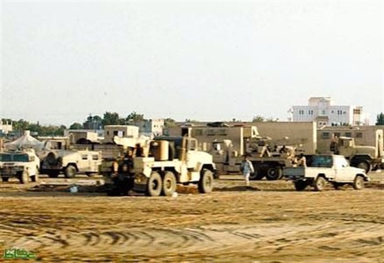 [Saudi troops in Jizan during the 2009 assault on Sa `da, Yemen. Image by Takahara Osaka/Wikimedia Commons.]