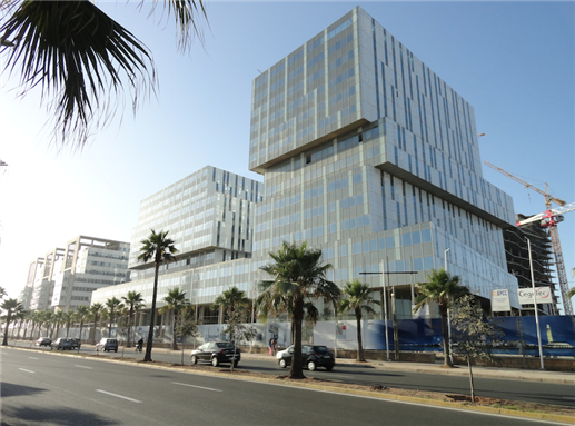 [An image of some of the new building in the Casablanca Marina Development. Image taken on June 2012 by author.]