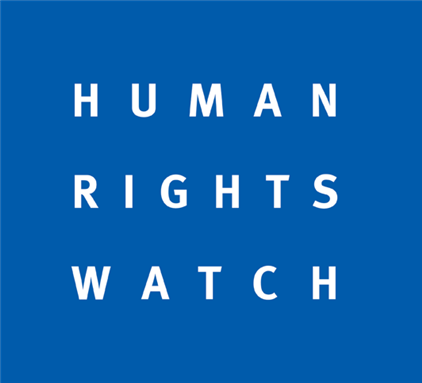 [Human Rights Watch logo. Image from hrw.org]