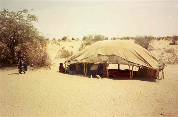 [Image of a Tuareg encampment in northern Mali. Image by Erik Cleves Kristensen/Flickr.]