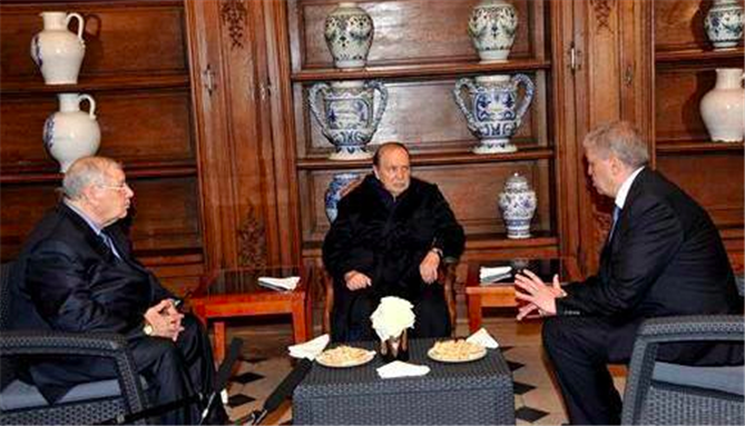 [Algerian President Abdelaziz Bouteflika convalesces in France. Photo courtesy of DZ Activiste.]