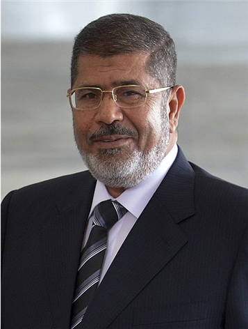 [Mohamed Morsi. Image originally posted to Wikimedia Commons]