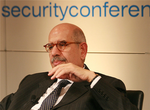 [Mohamed ElBaradei. Image originally posted to Wikimedia Commons]