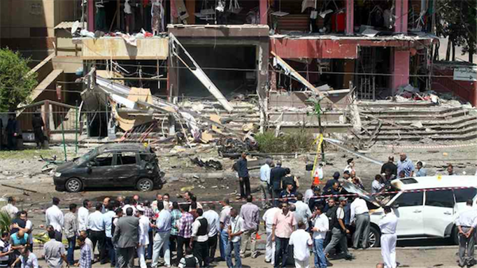 [Location of today`s explosion that targeted minister of interior. Image originally posted to npr.org]