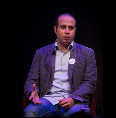 [Ahmed Maher, co-founder of April 6 Youth Movement. Image originally posted to Flickr by specialoperations] 