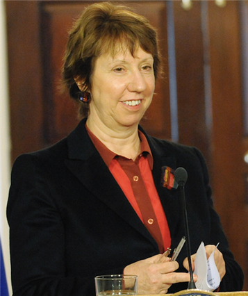 [EU representative, Catherine Ashton. Image originally posted to Wikimedia Commons]