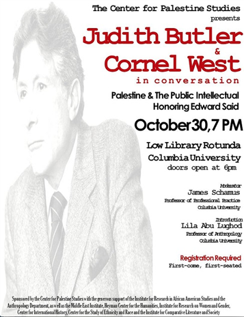 [Event Poster. Image by Center for Palestine Studies, Columbia University