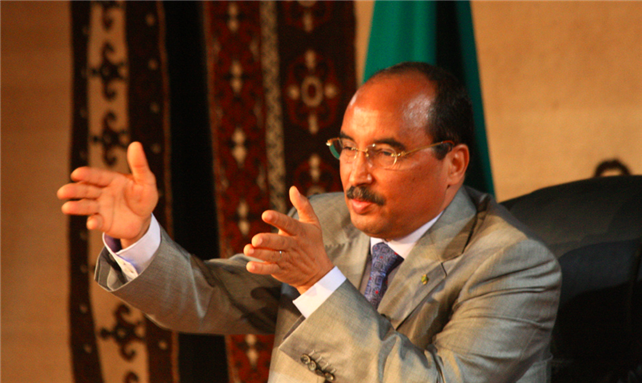 [Image of Mauritanian President, Mohamed Ould Abdel Aziz. Image by Magharebia/Flickr.]