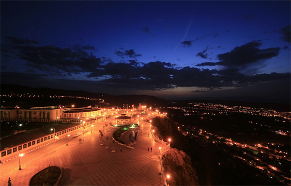 [Image of Tlemcen, Algeria by night. Image by Mohamed Amine BOUKH/Flickr]