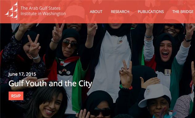 Discussion: Gulf Youth and the City (17 June 2015, AGSIW) 