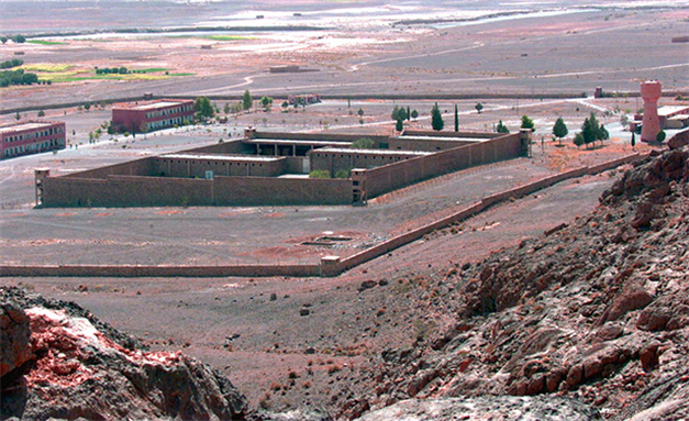 [An image of the Tazmamart prison. Image from kapitalis]