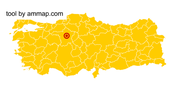 [Map of Turkey]