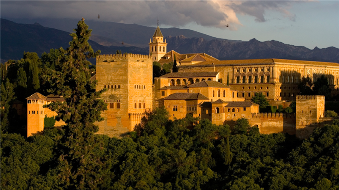 Last views of the Alhambra. Photo by Nic McPhee via Flickr