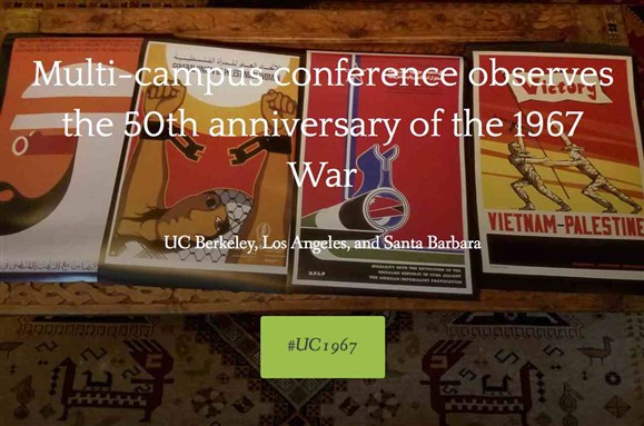 Multi-Campus Event: Three UC Schools Observe the 50th Anniversary of the 1967 War (28 April)