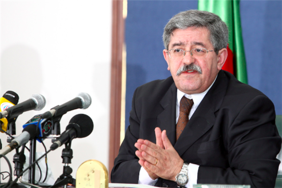 [An image of Ahmed Ouyahia, current Algerian prime minister. Image from Wikimedia Commons]