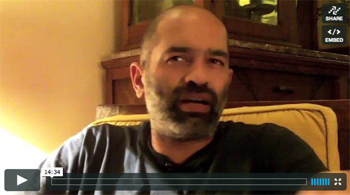 [Image from live interview with Mohamed Waked]