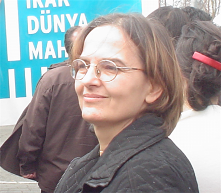 [Ayse Berktay (Hacimirizaoglu). Image from WTI archive]