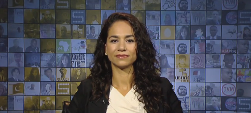 [Screen shot from Al Jazeera English]
