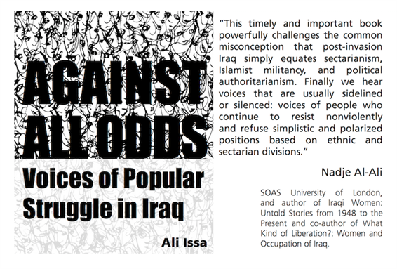 New Book! Against All Odds: Voices of Popular Struggle In Iraq